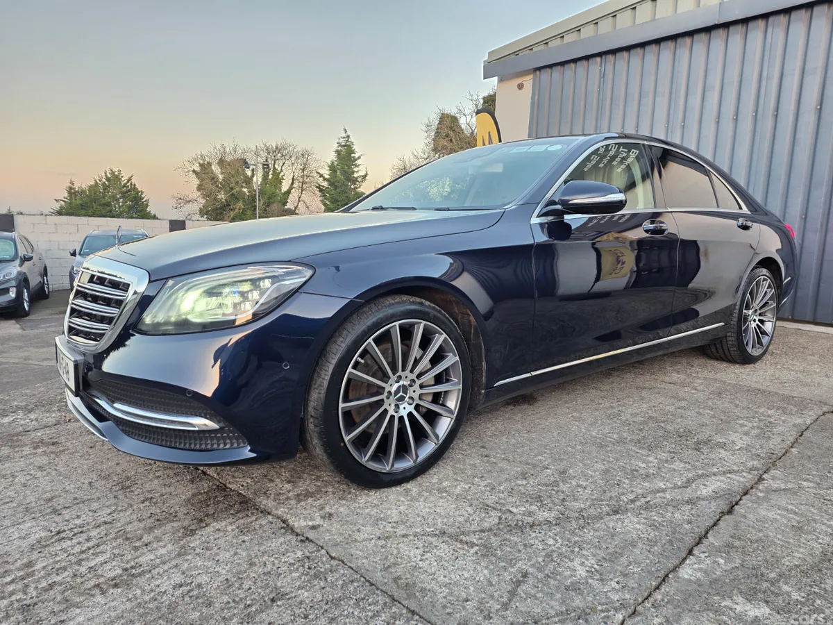 Mercedes-Benz S-Class Saloon, Diesel, 2018, Blue
