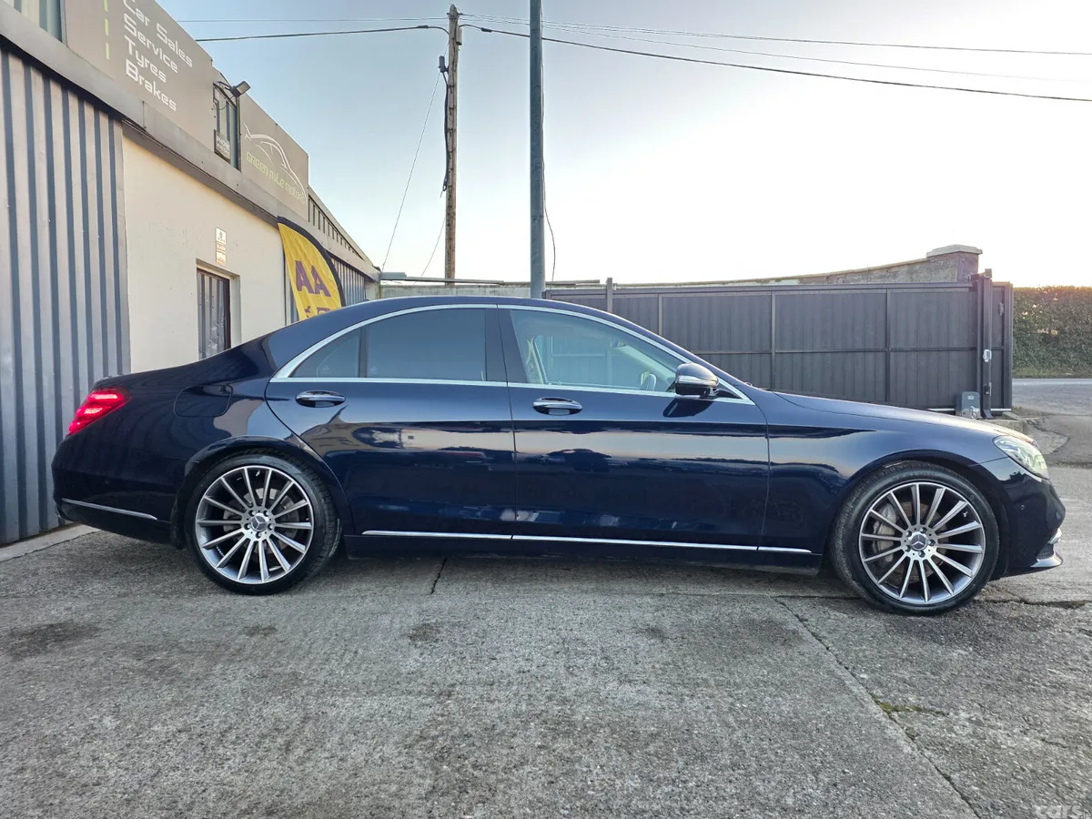 Mercedes-Benz S-Class Saloon, Diesel, 2018, Blue