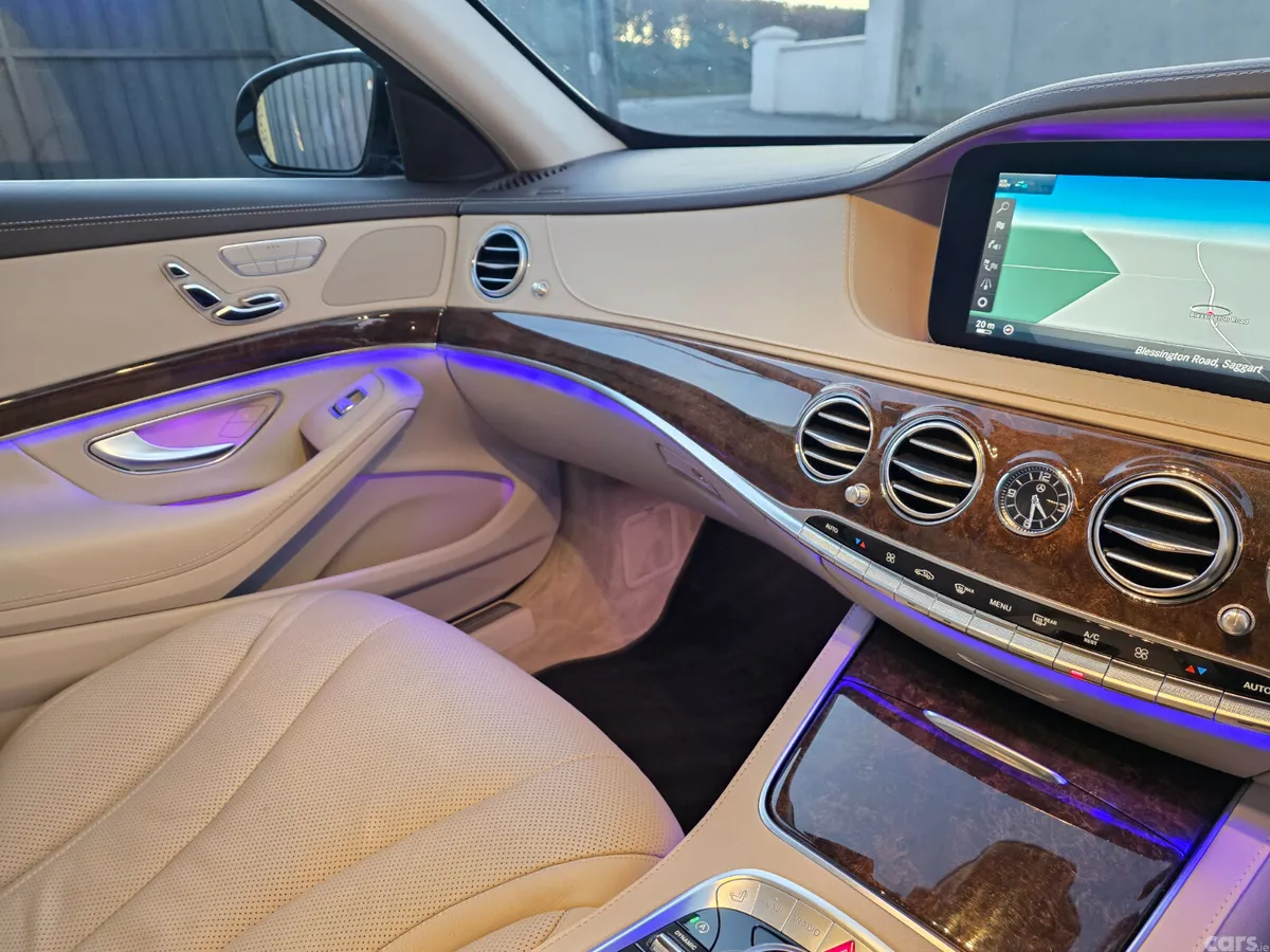 Mercedes-Benz S-Class Saloon, Diesel, 2018, Blue