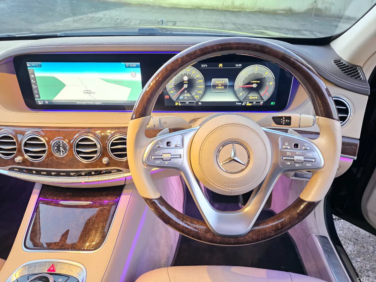 Mercedes-Benz S-Class Saloon, Diesel, 2018, Blue