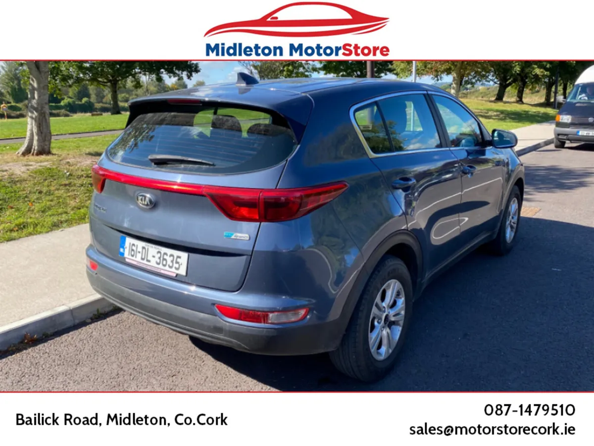Kia Sportage Estate, Diesel, 2016, Blue