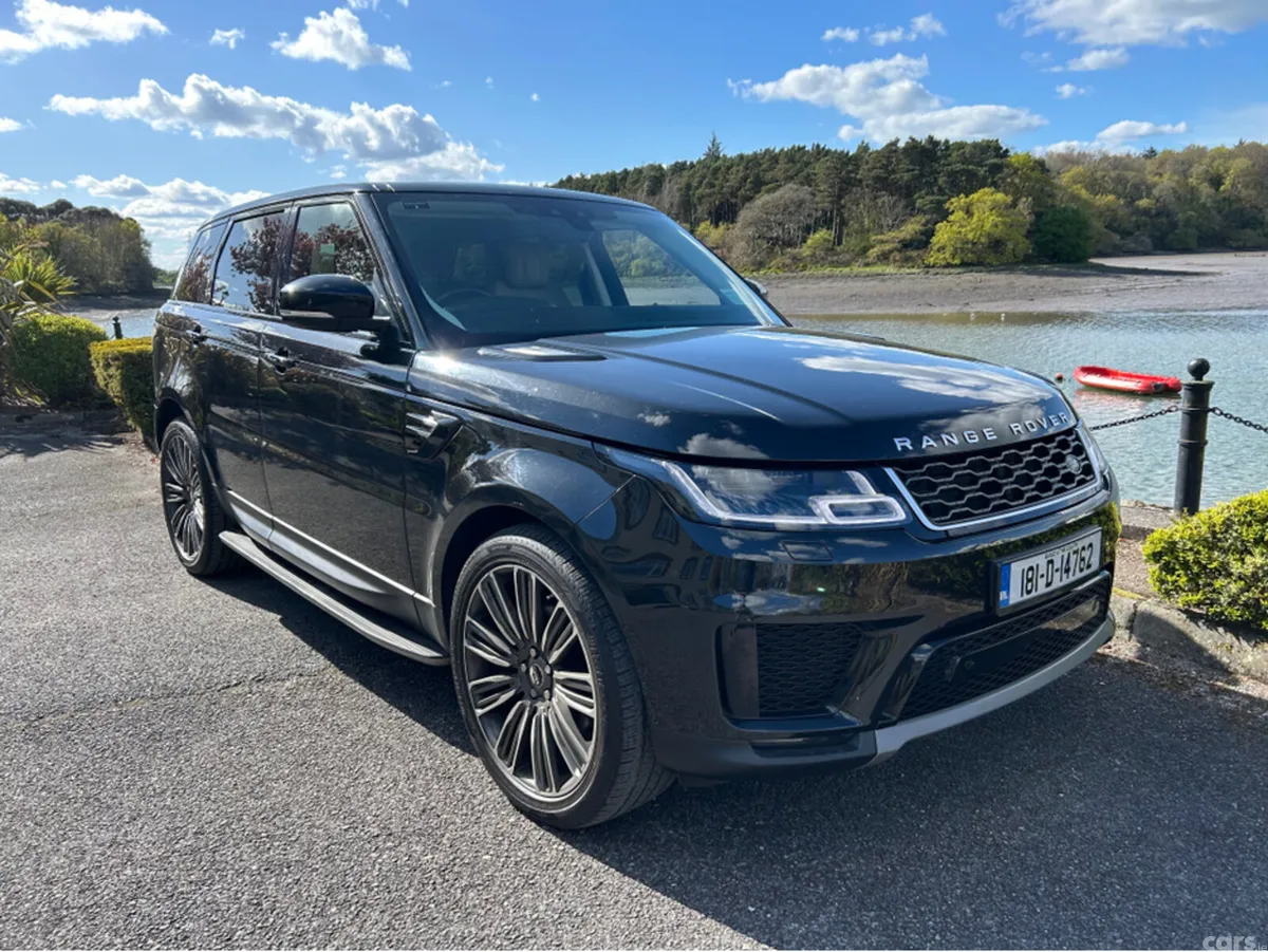 Land Rover Range Rover Sport Estate, Diesel, 2018, Black
