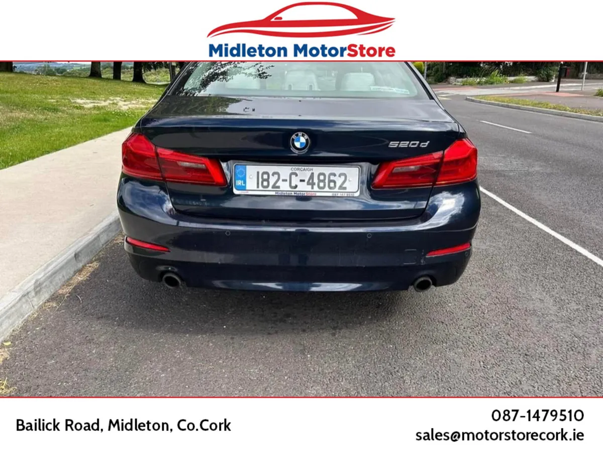BMW 5-Series Saloon, Diesel, 2018, Blue
