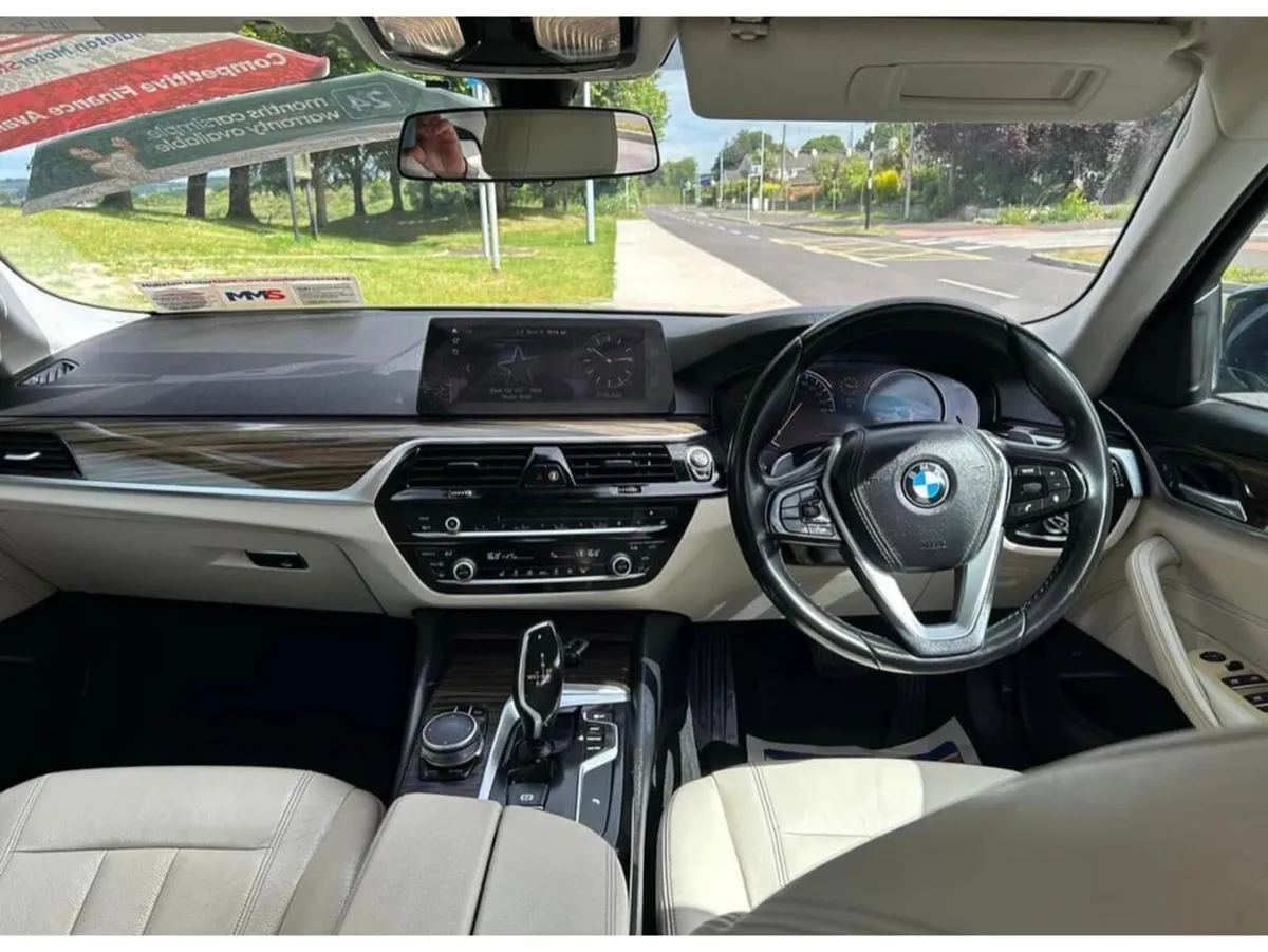 BMW 5-Series Saloon, Diesel, 2018, Blue