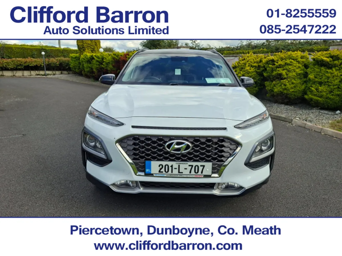 Hyundai KONA MPV, Diesel, 2020, White