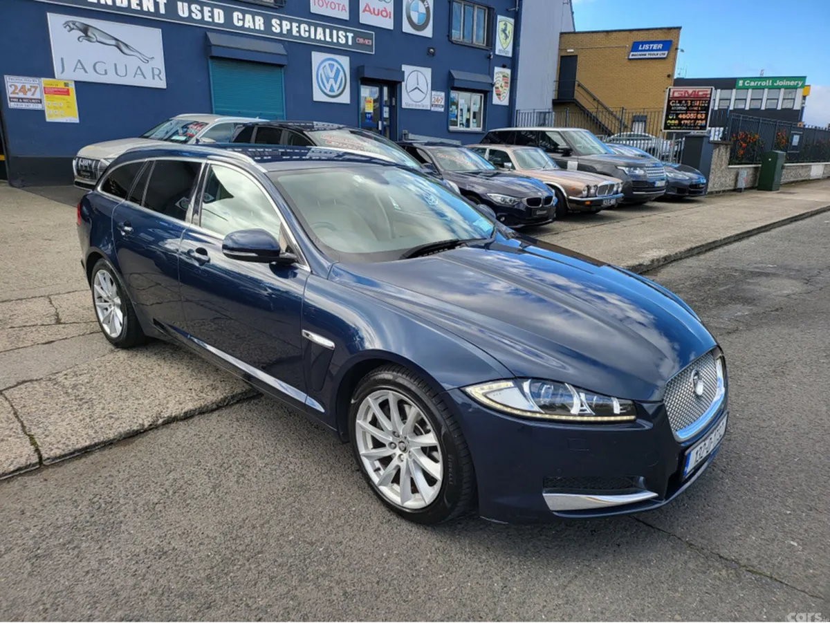 Jaguar XF Estate, Diesel, 2013, Blue