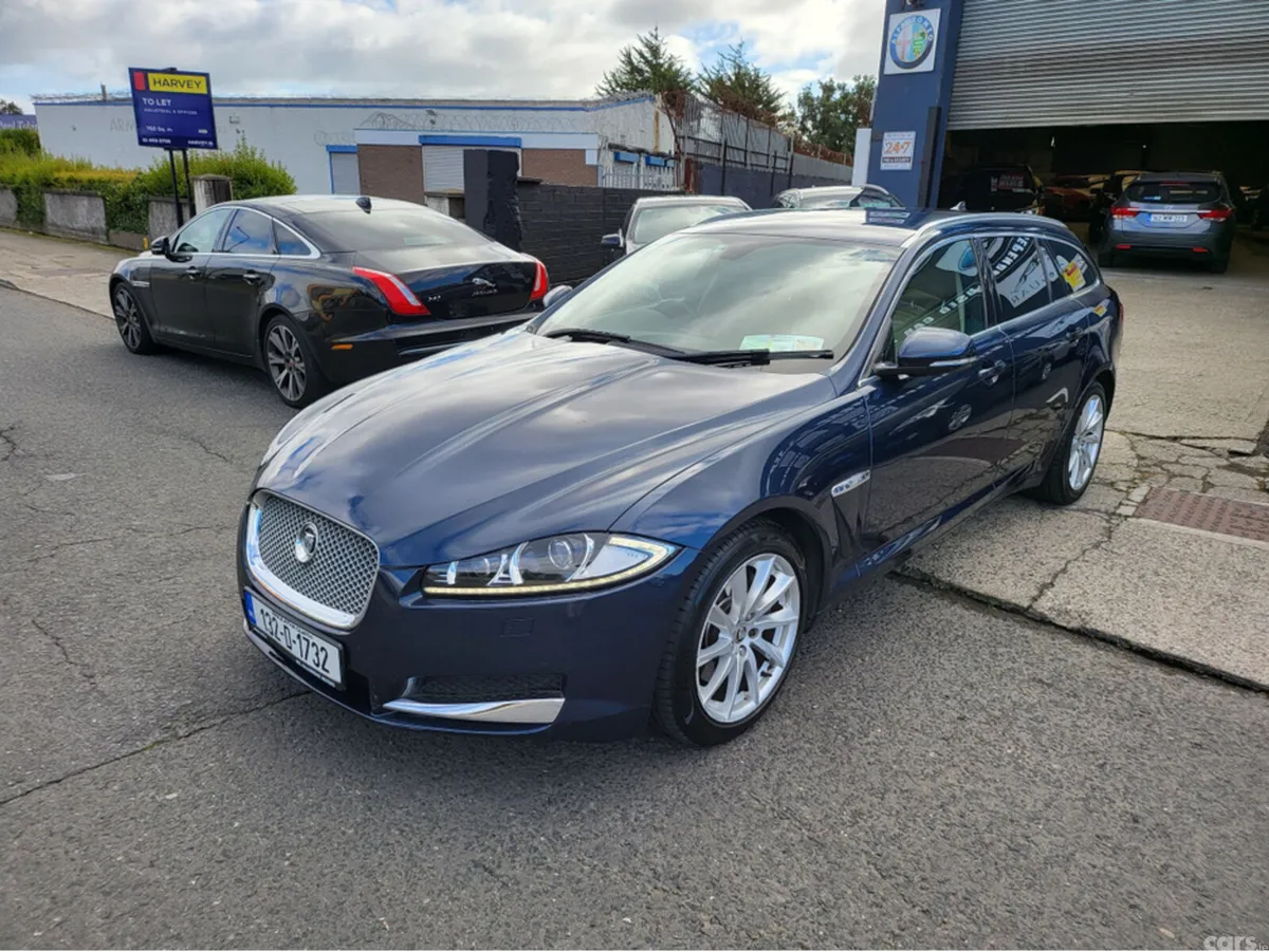 Jaguar XF Estate, Diesel, 2013, Blue