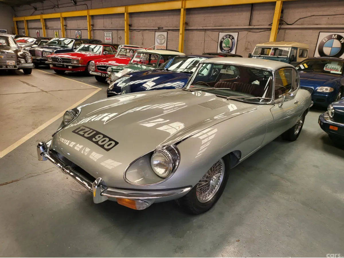 Jaguar E-Type Coupe, Petrol, 1968, Silver
