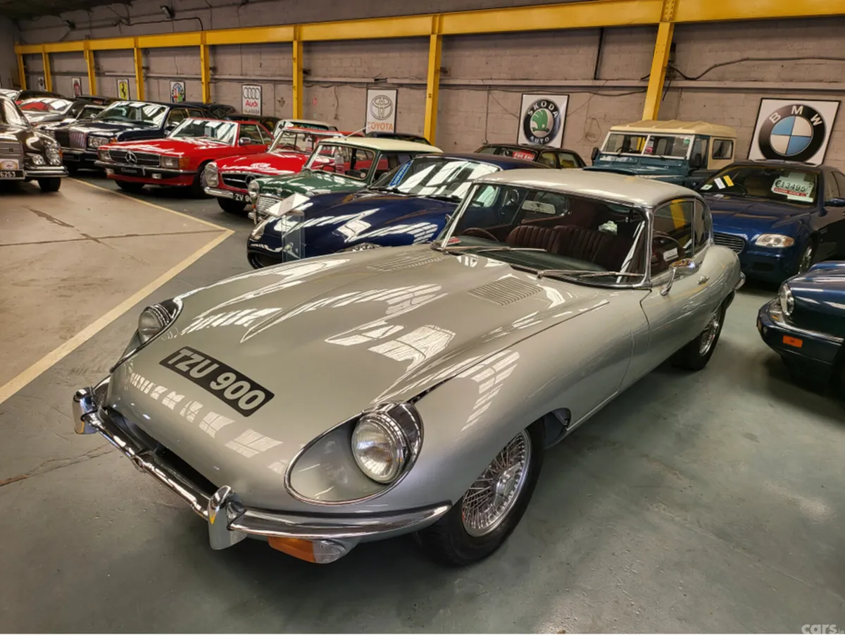 Jaguar E-Type Coupe, Petrol, 1968, Silver