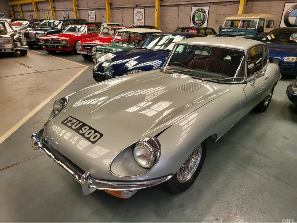 Jaguar E-Type Coupe, Petrol, 1968, Silver