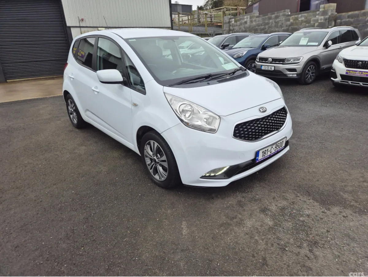 Kia Venga MPV, Diesel, 2018, White