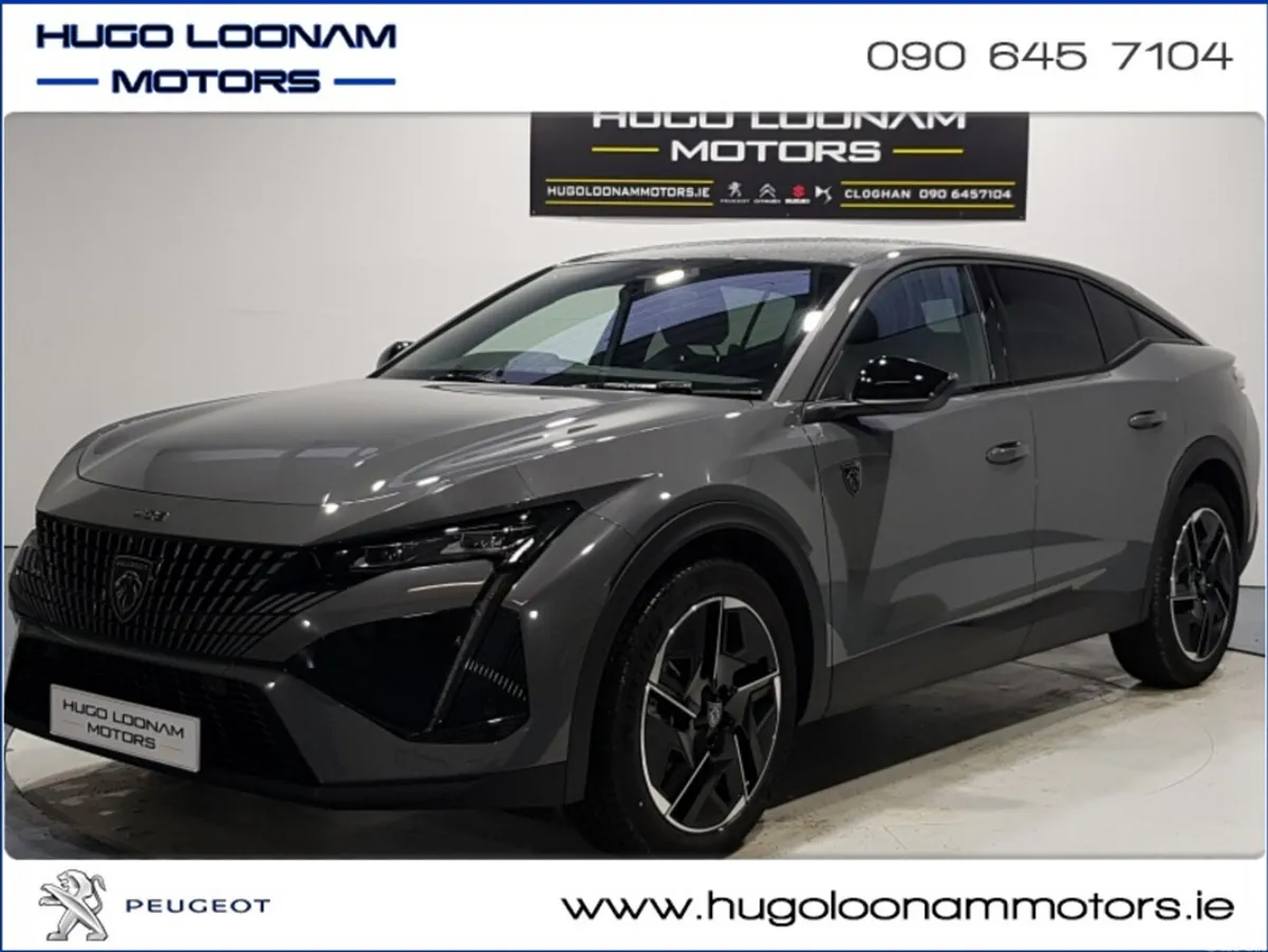 Peugeot 408 Hatchback, Petrol Hybrid, 2026, Grey
