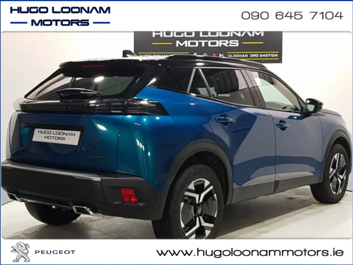 Peugeot 2008 SUV, Petrol Hybrid, 2026, Blue