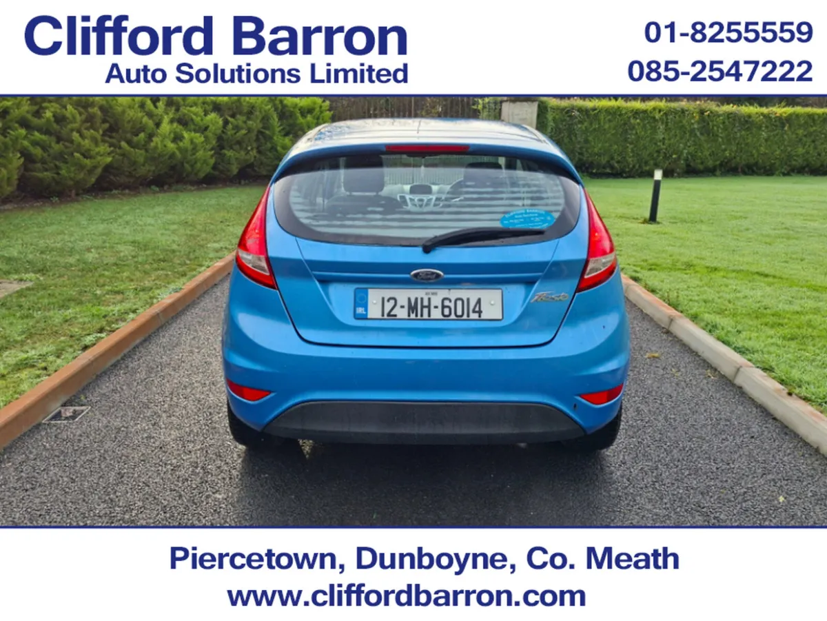 Ford Fiesta Hatchback, Petrol, 2012, Blue