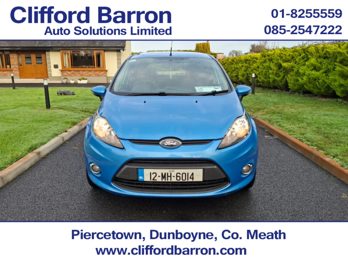 Ford Fiesta Hatchback, Petrol, 2012, Blue