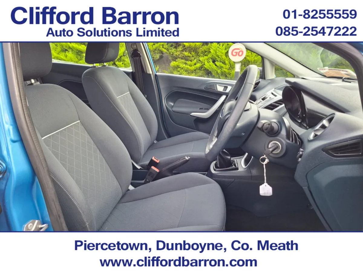Ford Fiesta Hatchback, Petrol, 2012, Blue