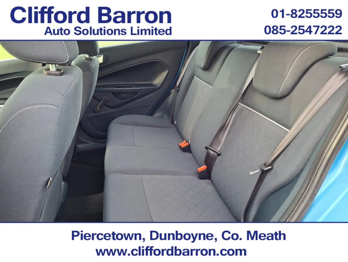 Ford Fiesta Hatchback, Petrol, 2012, Blue