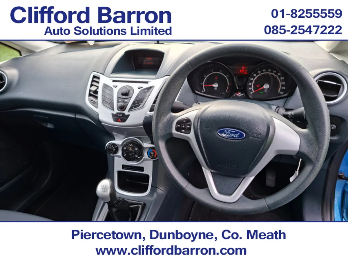Ford Fiesta Hatchback, Petrol, 2012, Blue