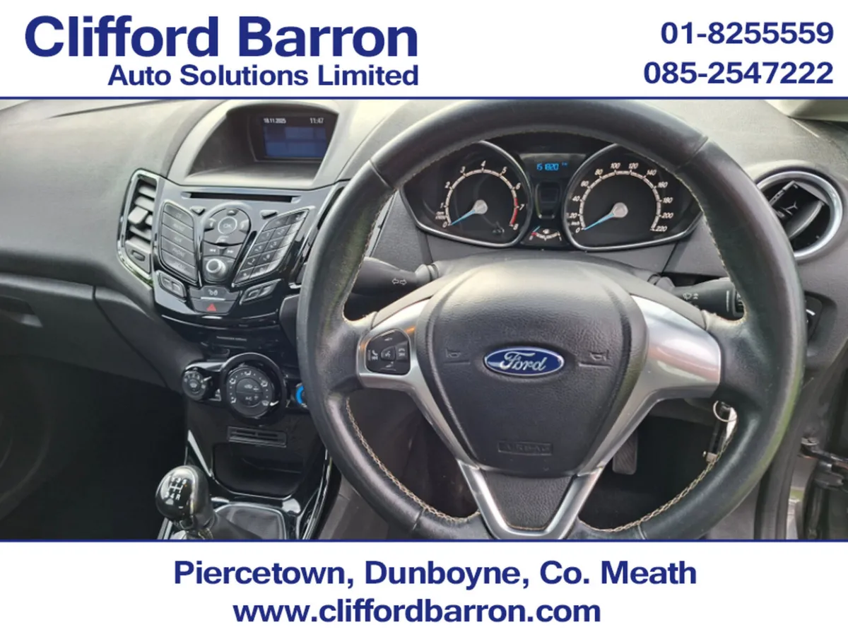 Ford Fiesta Hatchback, Petrol, 2016, Grey