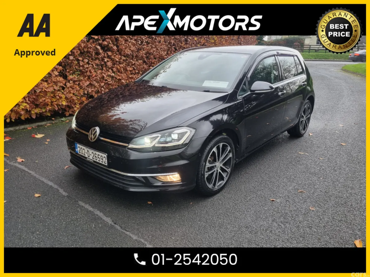Volkswagen Golf Hatchback, Diesel, 2020, Black