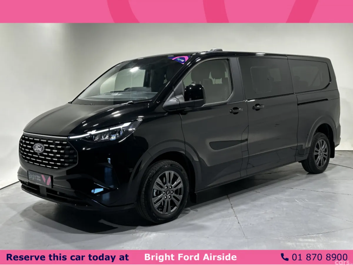 Ford Tourneo Custom Van, Diesel, 2025, Black