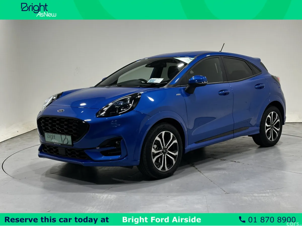 Ford Puma MPV, Petrol Hybrid, 2025, Blue