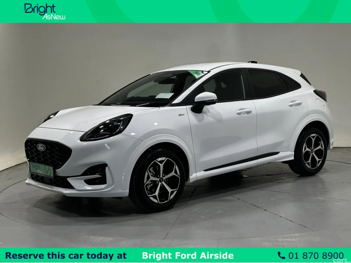 Ford Puma MPV, Petrol Hybrid, 2025, White
