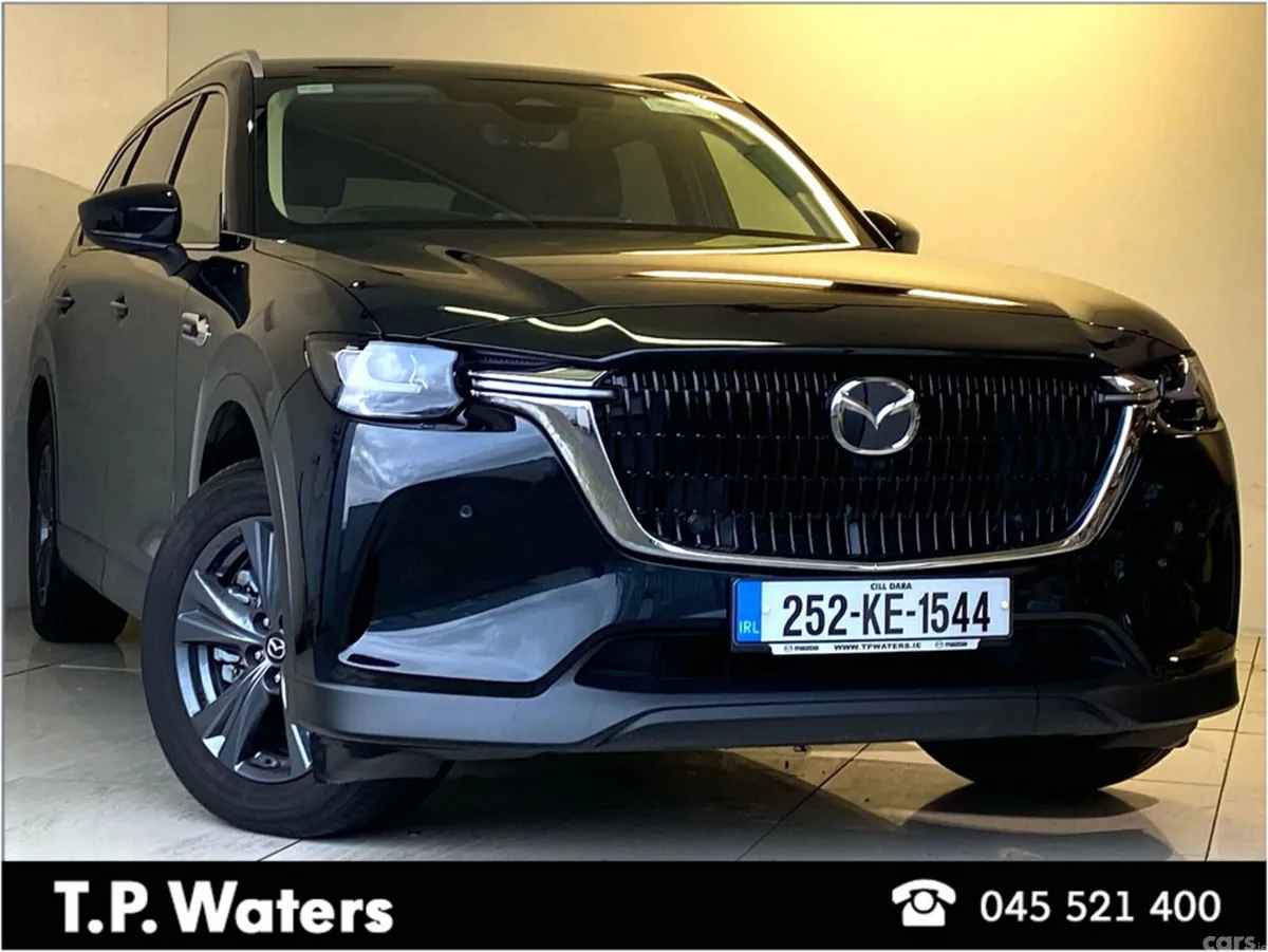 Mazda CX-80 MPV, Petrol Plug-in Hybrid, 2025, Black