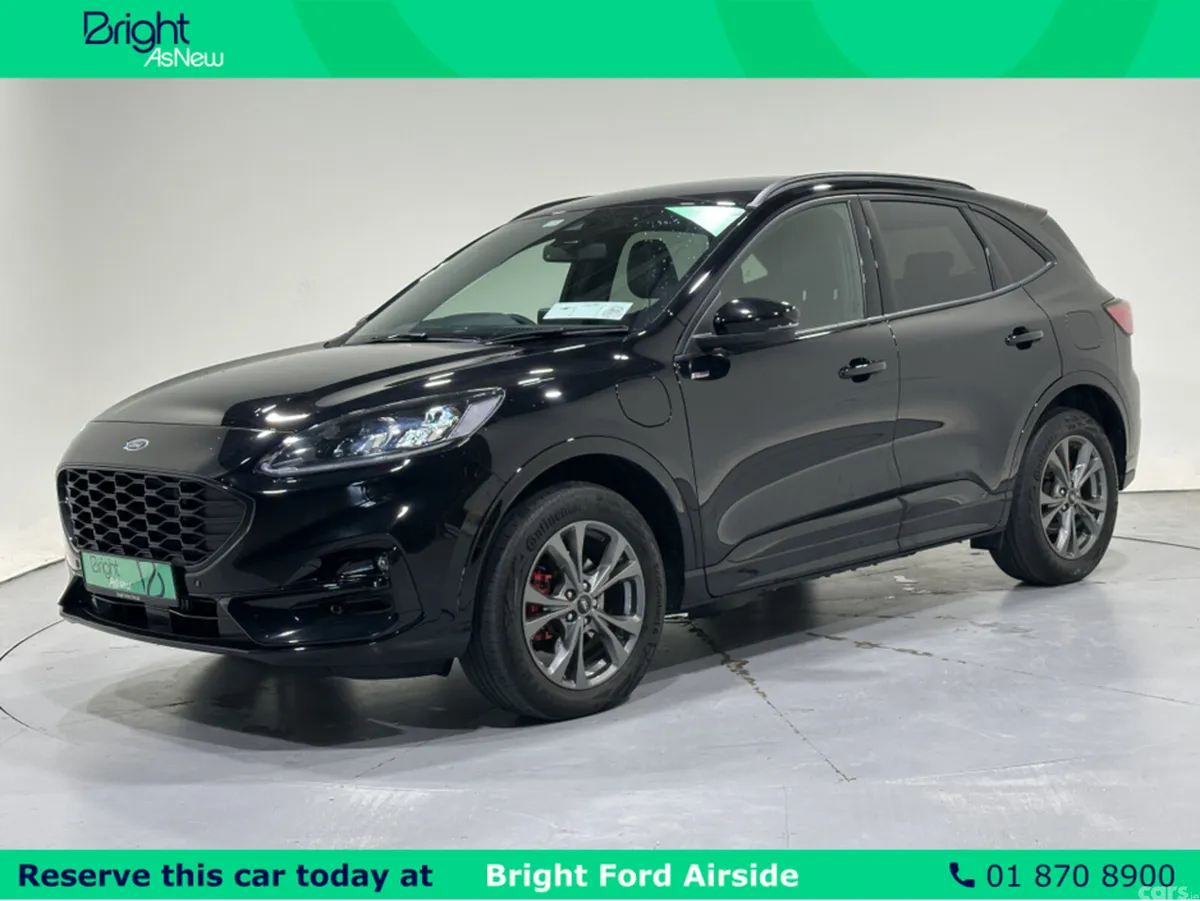 Ford Kuga MPV, Petrol Plug-in Hybrid, 2023, Black