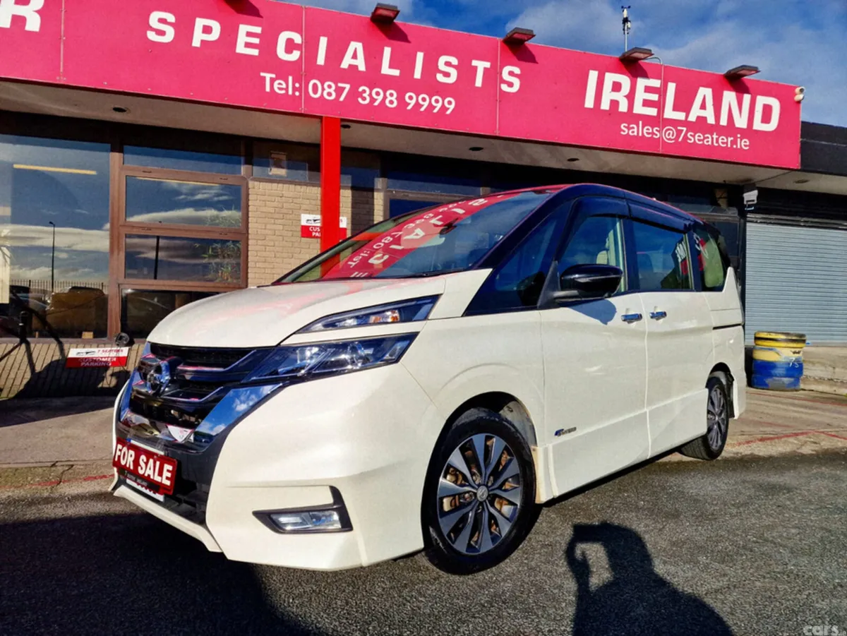 Nissan Serena MPV, Petrol Hybrid, 2019, White