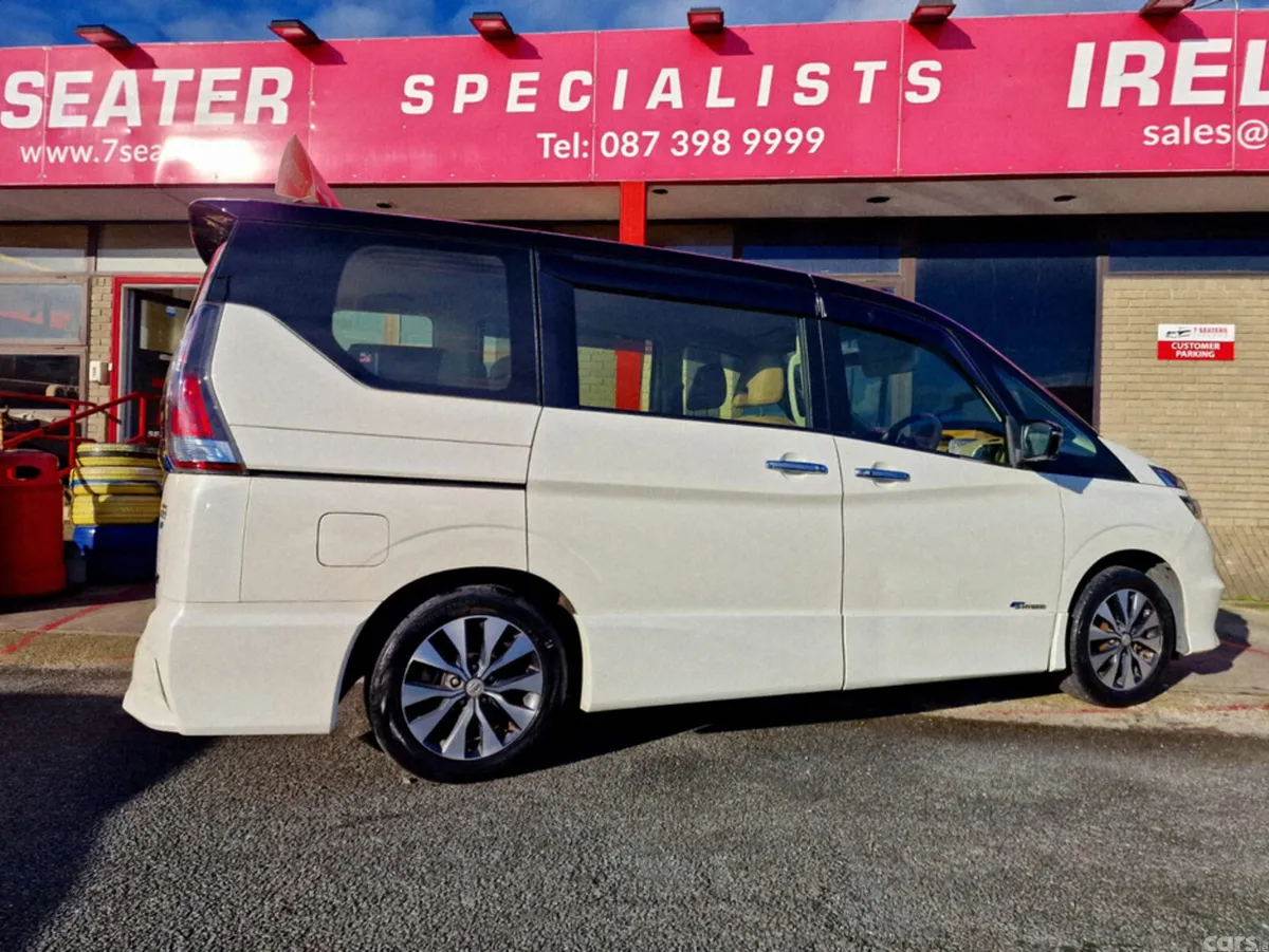 Nissan Serena MPV, Petrol Hybrid, 2019, White