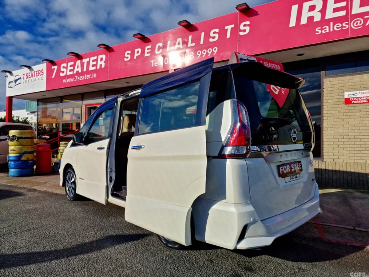Nissan Serena MPV, Petrol Hybrid, 2019, White