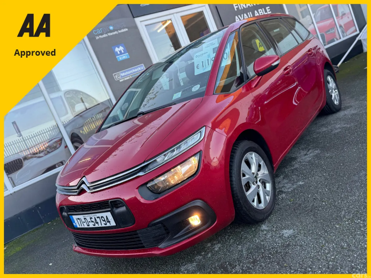 Citroen Grand C4 Picasso MPV, Diesel, 2017, Red