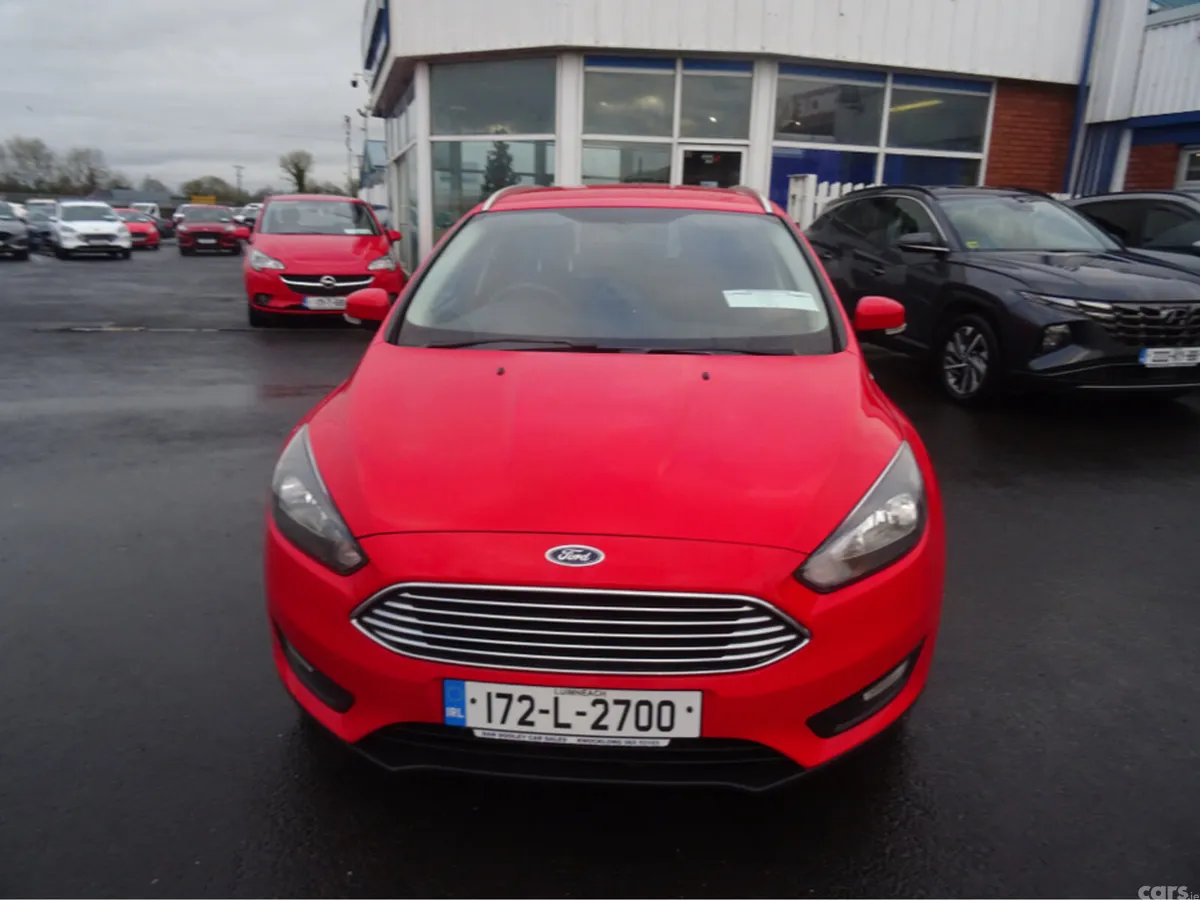 Ford Focus Estate, Diesel, 2017, Red