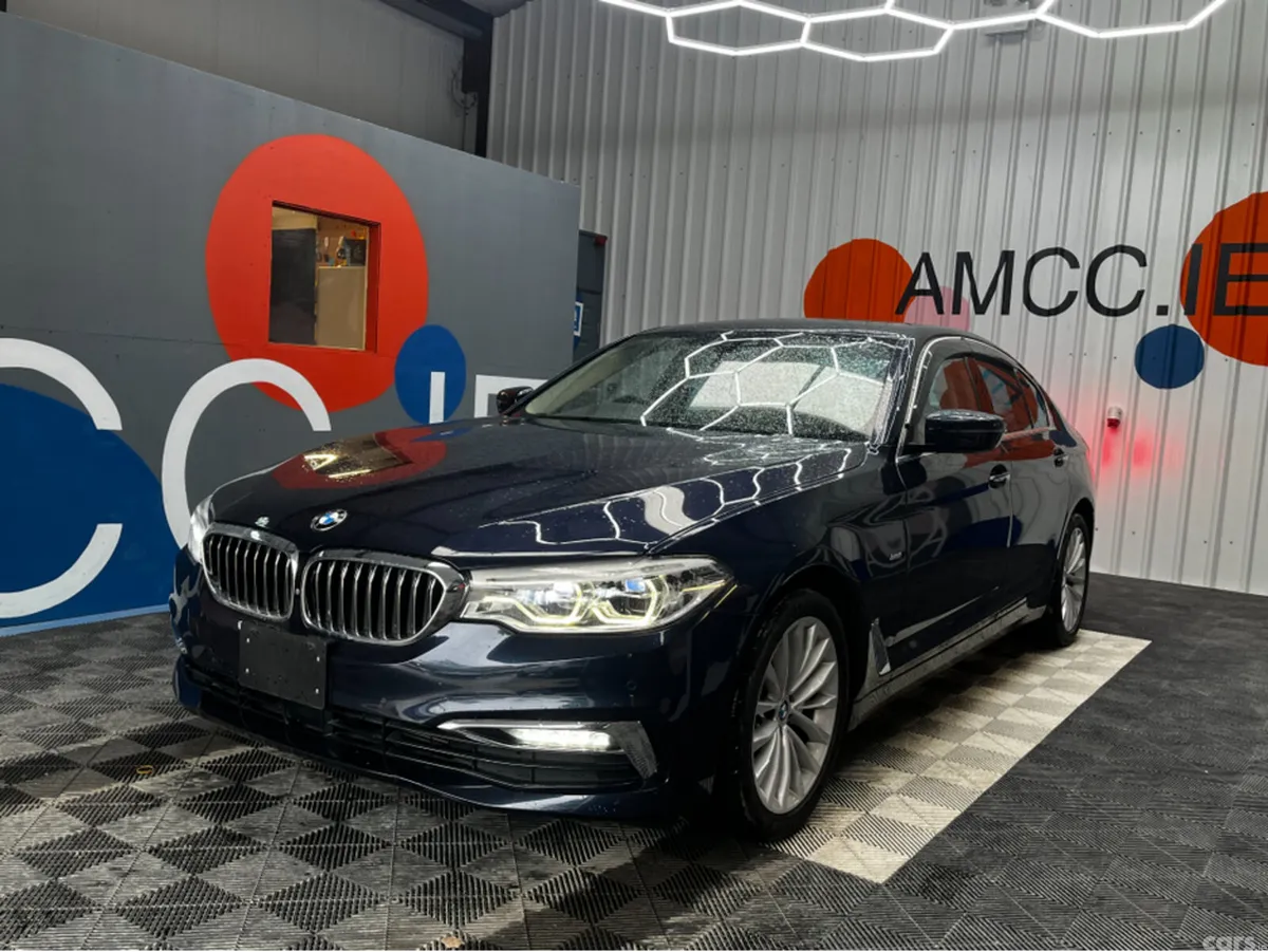 BMW 5-Series Saloon, Diesel, 2017, Blue