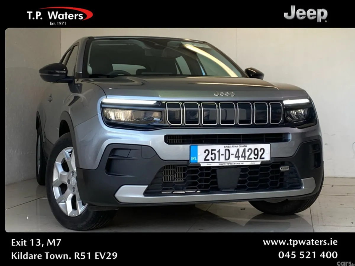 Jeep Avenger MPV, Petrol, 2025, Grey