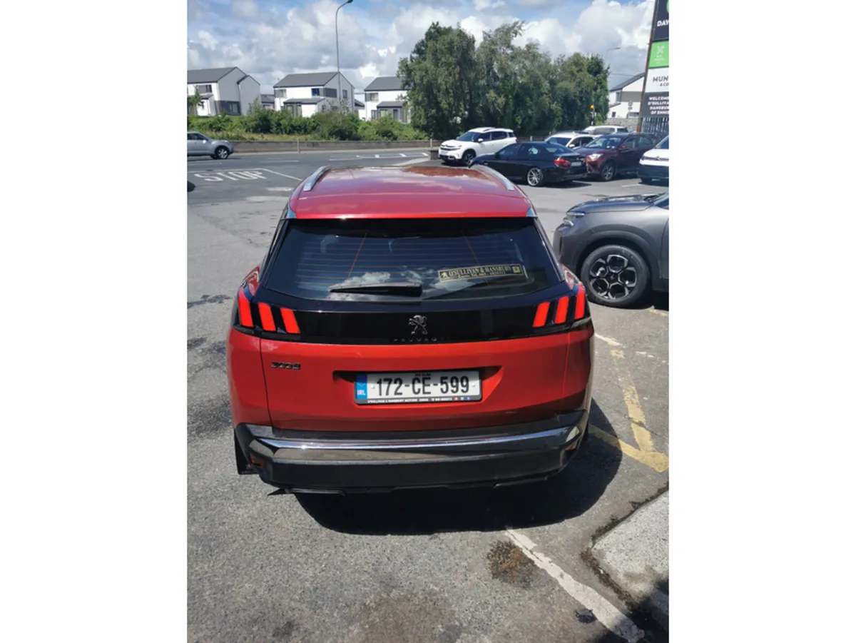 Peugeot 3008 Hatchback, Diesel, 2017, Red