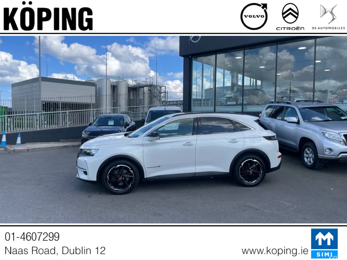 DS Automobiles DS 7 Crossback MPV, Petrol Plug-in Hybrid, 2022, White