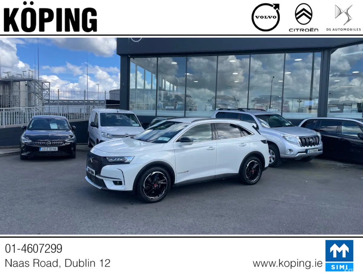 DS Automobiles DS 7 Crossback MPV, Petrol Plug-in Hybrid, 2022, White