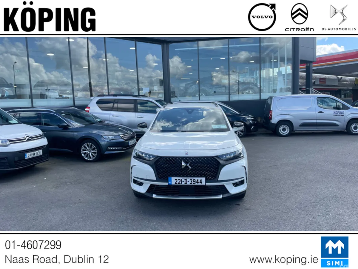 DS Automobiles DS 7 Crossback MPV, Petrol Plug-in Hybrid, 2022, White