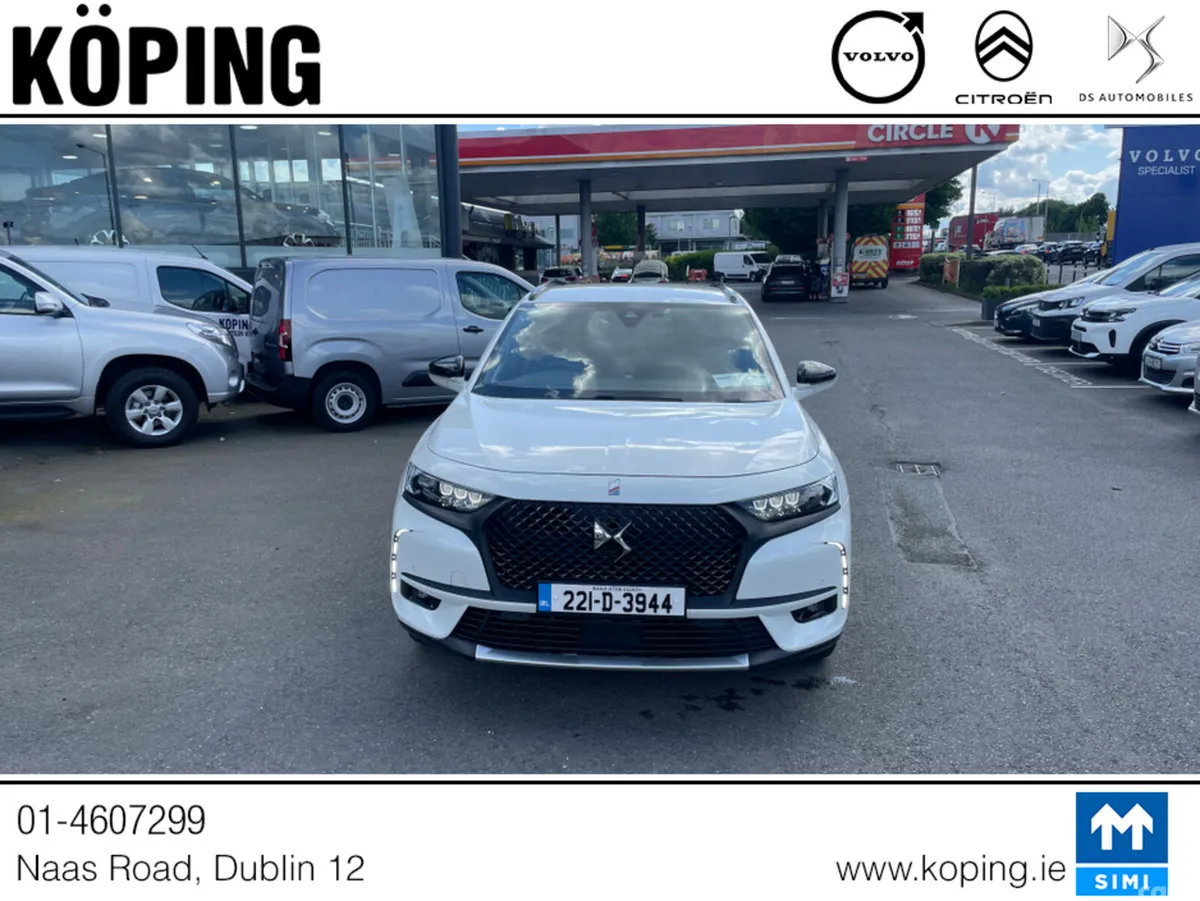 DS Automobiles DS 7 Crossback MPV, Petrol Plug-in Hybrid, 2022, White