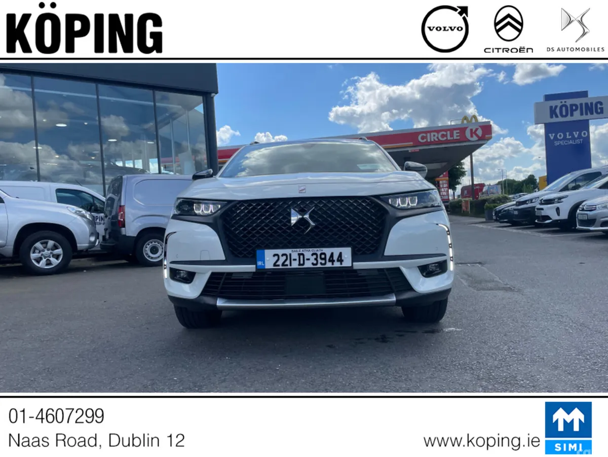 DS Automobiles DS 7 Crossback MPV, Petrol Plug-in Hybrid, 2022, White