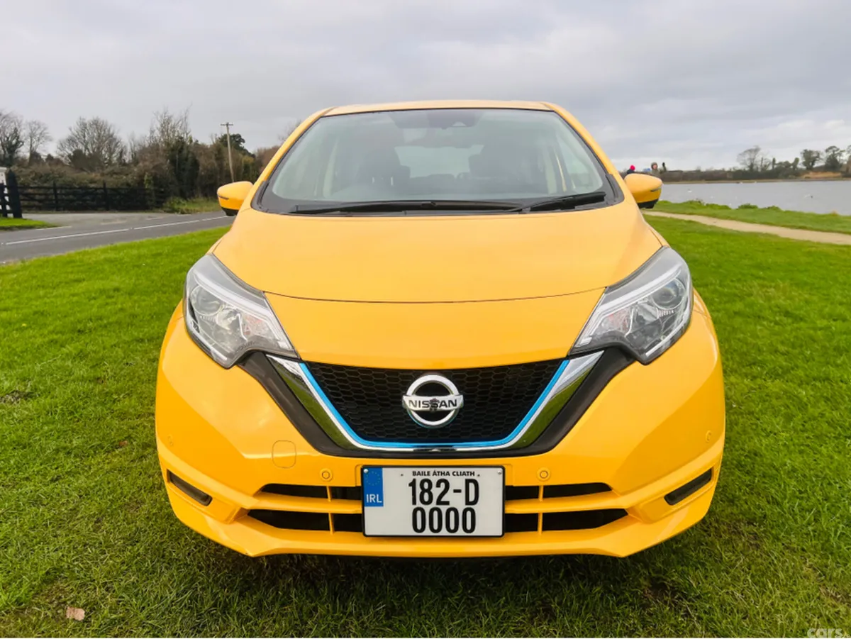 Nissan Note Hatchback, Petrol Hybrid, 2018, Yellow