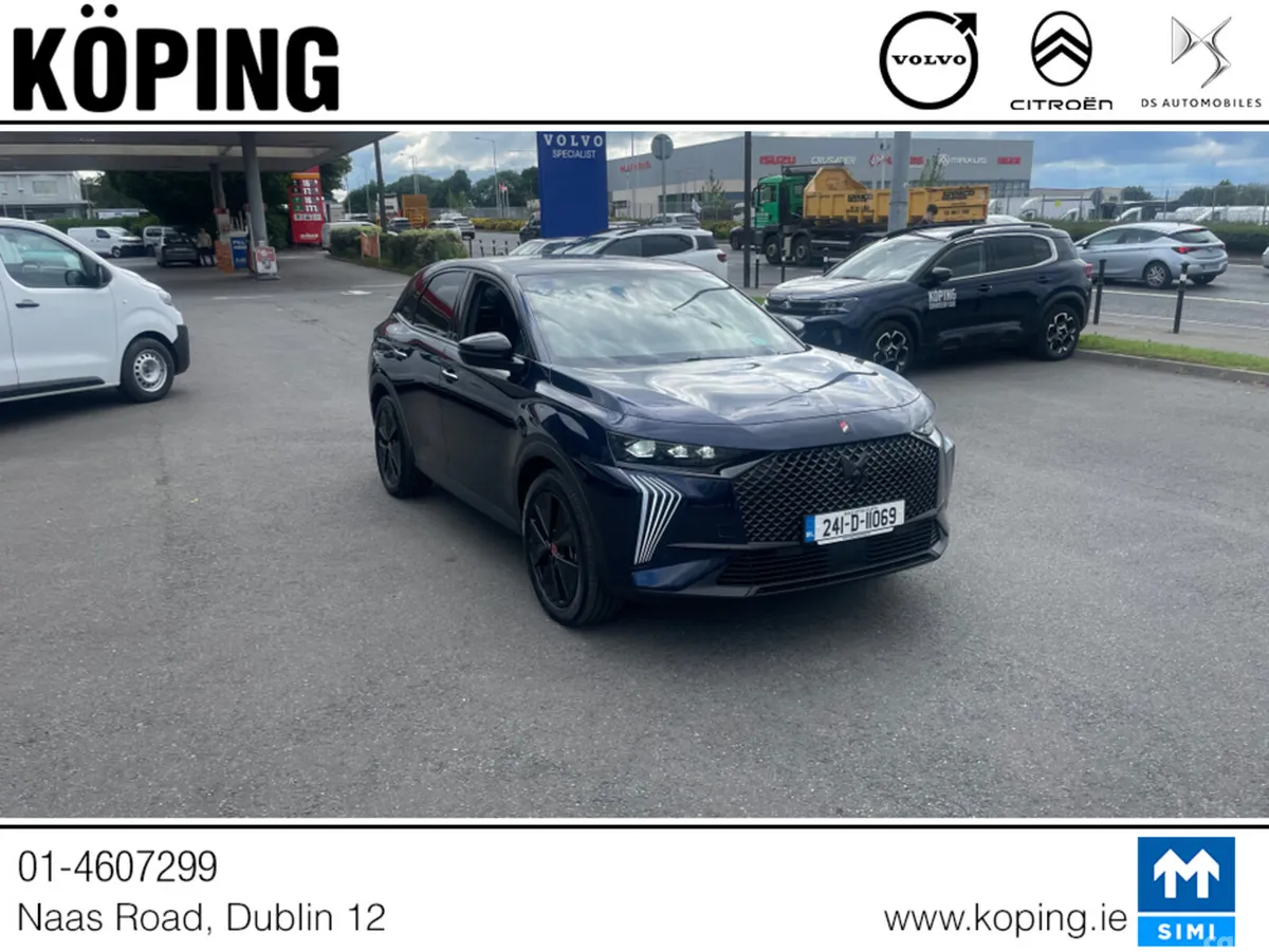 DS Automobiles DS 7 Crossback SUV, Petrol Plug-in Hybrid, 2024, Blue