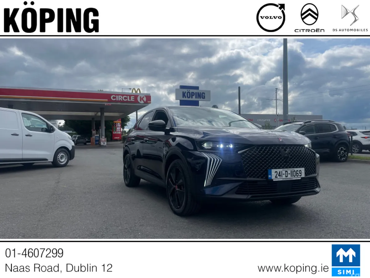 DS Automobiles DS 7 Crossback SUV, Petrol Plug-in Hybrid, 2024, Blue