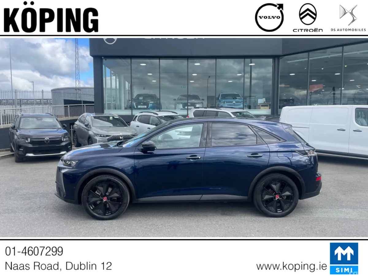 DS Automobiles DS 7 Crossback SUV, Petrol Plug-in Hybrid, 2024, Blue