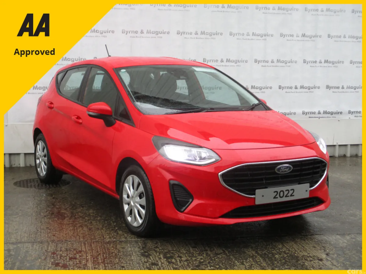 Ford Fiesta Hatchback, Petrol, 2022, Red
