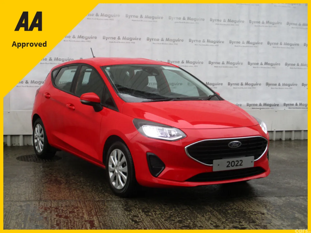 Ford Fiesta Hatchback, Petrol, 2022, Red