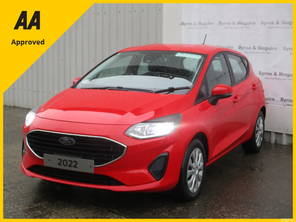 Ford Fiesta Hatchback, Petrol, 2022, Red