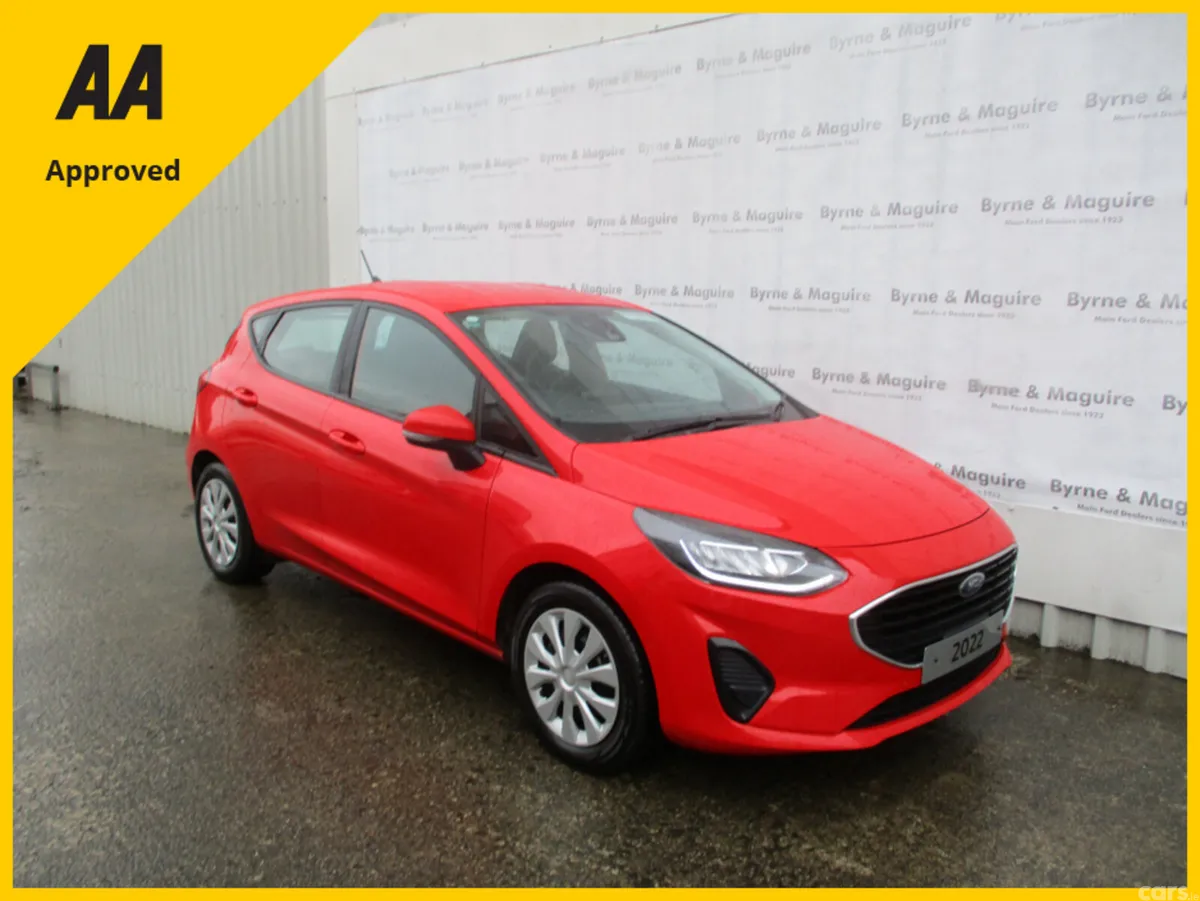 Ford Fiesta Hatchback, Petrol, 2022, Red
